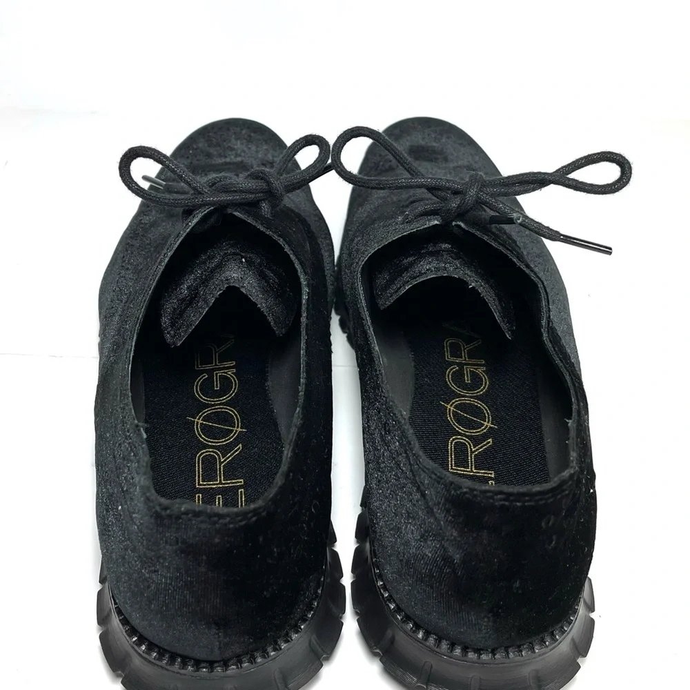 Cole Haan‎ Grand OS Men’s Wingtip Oxfords Black Velvet Size 8.5 M